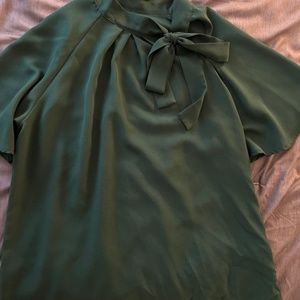 Hunter Green women’s blouse